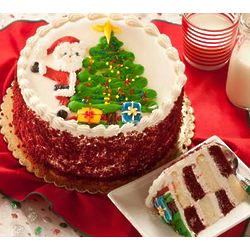 Santa's Surprise Layer Cake