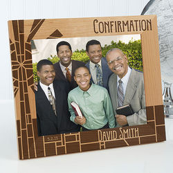 First Communion Personalized Religious Wood Picture Frame