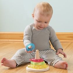 Stacking Teether Tower Toy