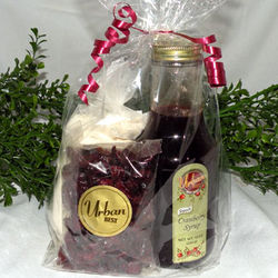 Cranberry Syrup and Cranberry Pancake Mix Gift Pack
