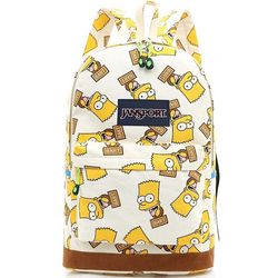 Bart Simpson Canvas Backpack