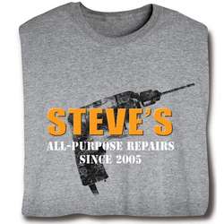 Personalized Drill Design T-Shirt