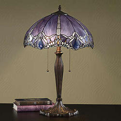 Iridescent Tiffany-Style Lamp