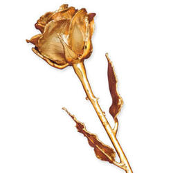 24 Karat Gold-Dipped Long Stem Rose