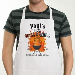Personalized Grill and Chill Apron