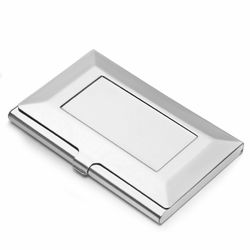 Personalized Frame Steel Business Card Holder