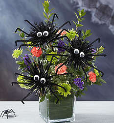Spook-tacular Spiders Floral Bouquet