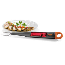 Chef's Fork with Digital Meat Thermometer