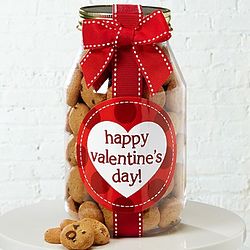 Valentine's Day Chocolate Chip Cookie Jar