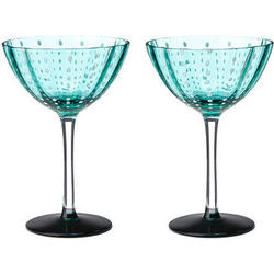 Pearl Dots Cocktail Glasses