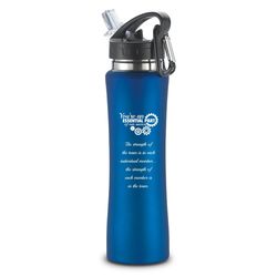 You're an Essential Part of Our Success Flip-Top Water Bottle