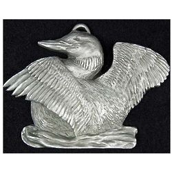 Pewter Loon Ornament