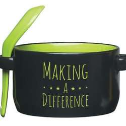 Making a Difference Soup Mug and Spoon