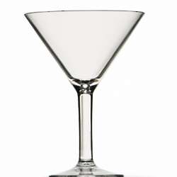 Acrylic Martini Glass