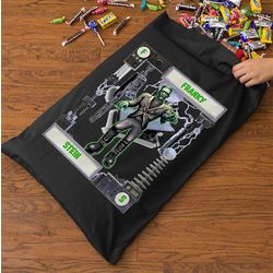 Personalized Monster Trick or Treat Bag