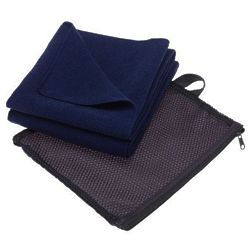 Small Microfiber Camp Towel in Blueberry
