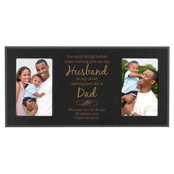 Personalized My Husband, My Child's Dad Picture Frame