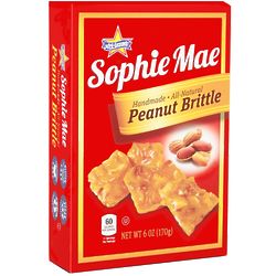 Sophie Mae Peanut Brittle 6oz. Box