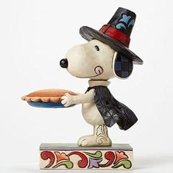Pilgrim Snoopy Peanuts Collectible Figurine