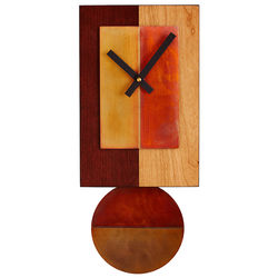 Handcrafted Cherry Pendulum Clock