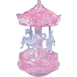 3D Deluxe Crystal Puzzle Carousel