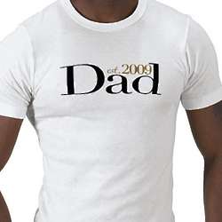 New Dad Est. 2009 T-Shirt