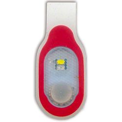 Runner or Bicyclist's Magnetic Safety Clip with Flashing Light