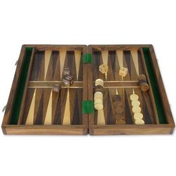 Winning Stategy Wood Backgammon Set