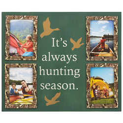 Mossy Oak Always Hunting Season 4=Opening Collage Picture Frame
