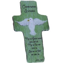 Confirmation Blessings Dove Cross