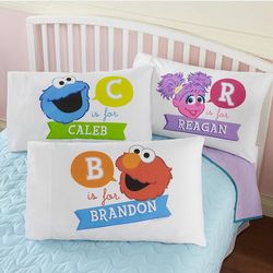 That's My Name! Sesame Street Personalized Pillowcase