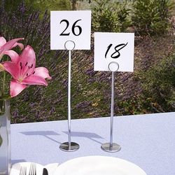 Party Table Number Stands