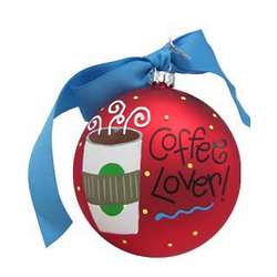 Coffee Lover Christmas Ornament