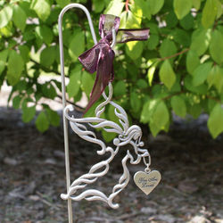 Personalized Memorial Angel Garden Stake