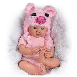 This Little Piggy Poseable Baby Girl Doll