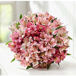 Mother's Day Peruvian Lilies Bouquet