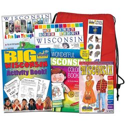 Wisconsin Fun Facts for Kids Book Set