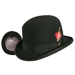 Authentic Derby Bowler Hat