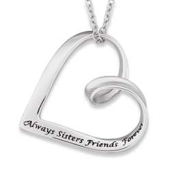 Always Sisters Friends Forever Necklace