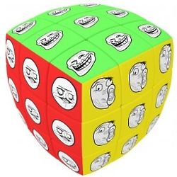 3 Meme Pillowed Cube 3x3 Twisty Puzzle