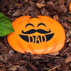 Personalized Pumpkin Stepping Stone