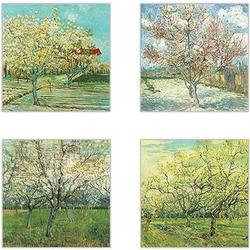 Van Gogh Tree Artwork Coasters