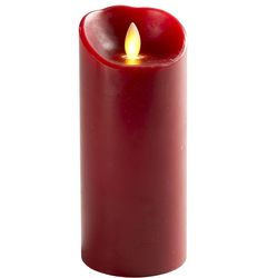 7" LED Pillar Candle with Auto-Timer