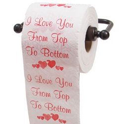 Valentine's Day Toilet Paper