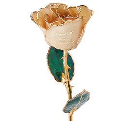 Personalized Memorial Rose