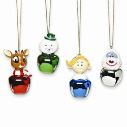 Rudolph and Friends Christmas Ornament Set