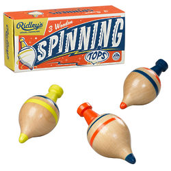 Wooden Spinning Top Toys