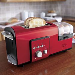 Toaster with Egg Cooker
