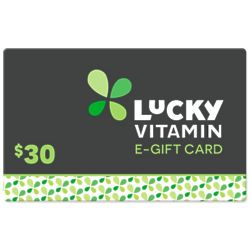 $30.00 LuckyVitamin e-Gift Certificate