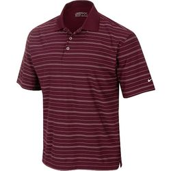 Nike Dri-Fit Tech Core Stripe Varsity Purple Polo - FindGift.com